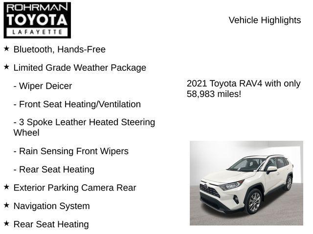 used 2021 Toyota RAV4 car, priced at $27,391