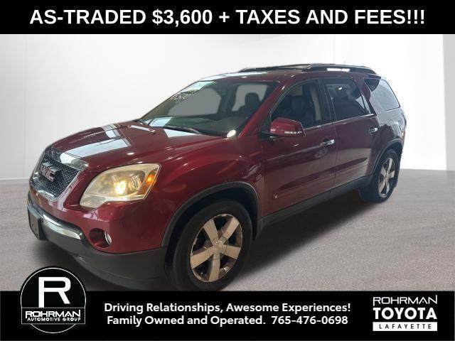 used 2009 GMC Acadia car, priced at $2,800
