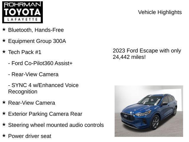 used 2023 Ford Escape car, priced at $22,776