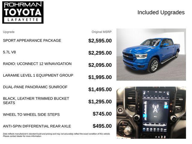 used 2021 Ram 1500 car, priced at $32,394