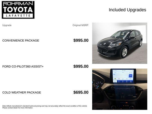 used 2022 Ford Escape car, priced at $20,651