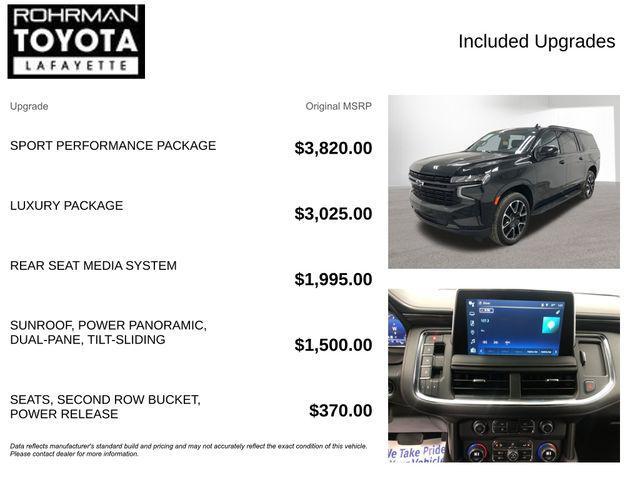 used 2023 Chevrolet Suburban car, priced at $53,719