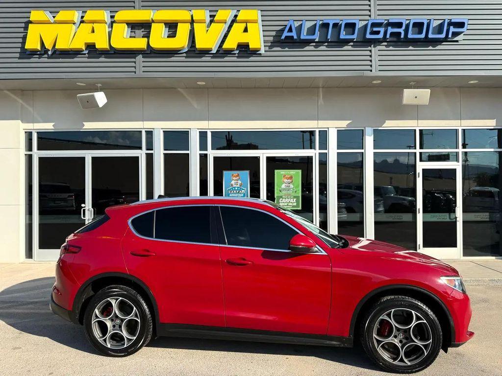 used 2018 Alfa Romeo Stelvio car, priced at $15,495