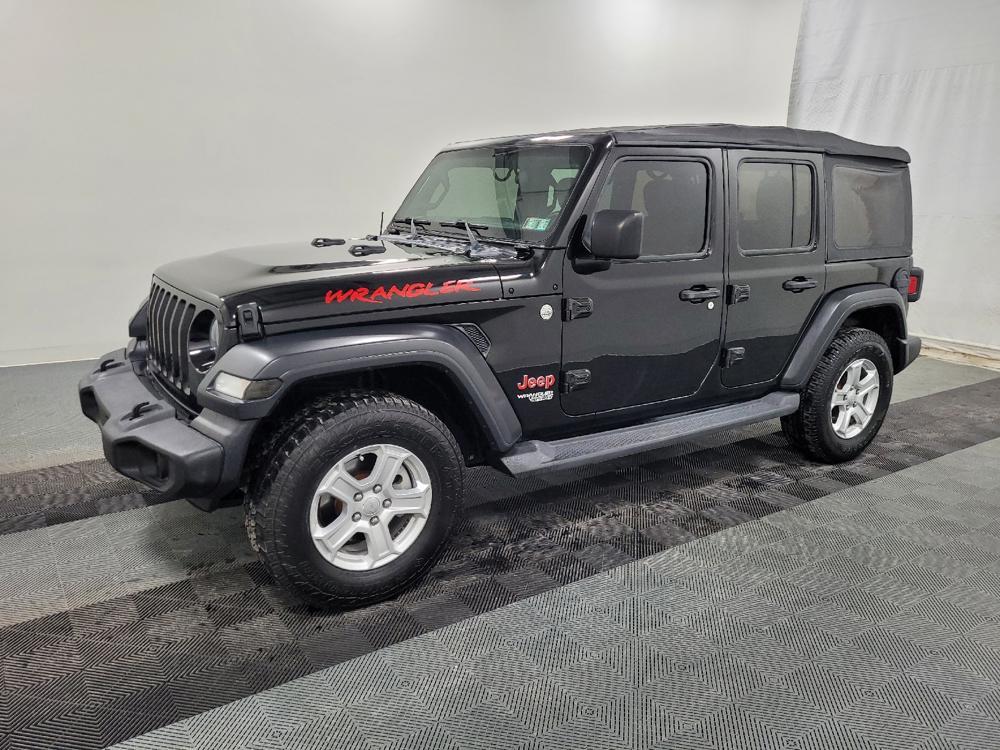 used 2018 Jeep Wrangler Unlimited car, priced at $23,695