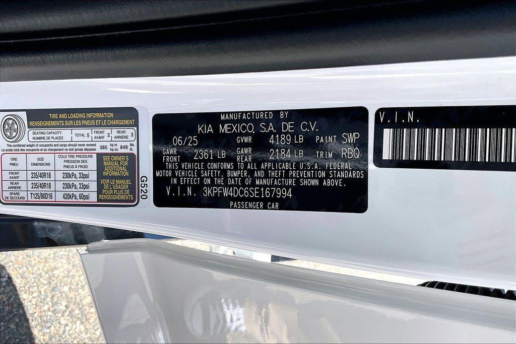 used 2025 Kia K4 car, priced at $27,589