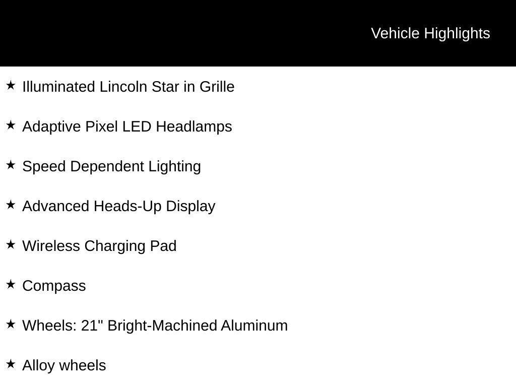 used 2025 Lincoln Aviator car, priced at $61,900