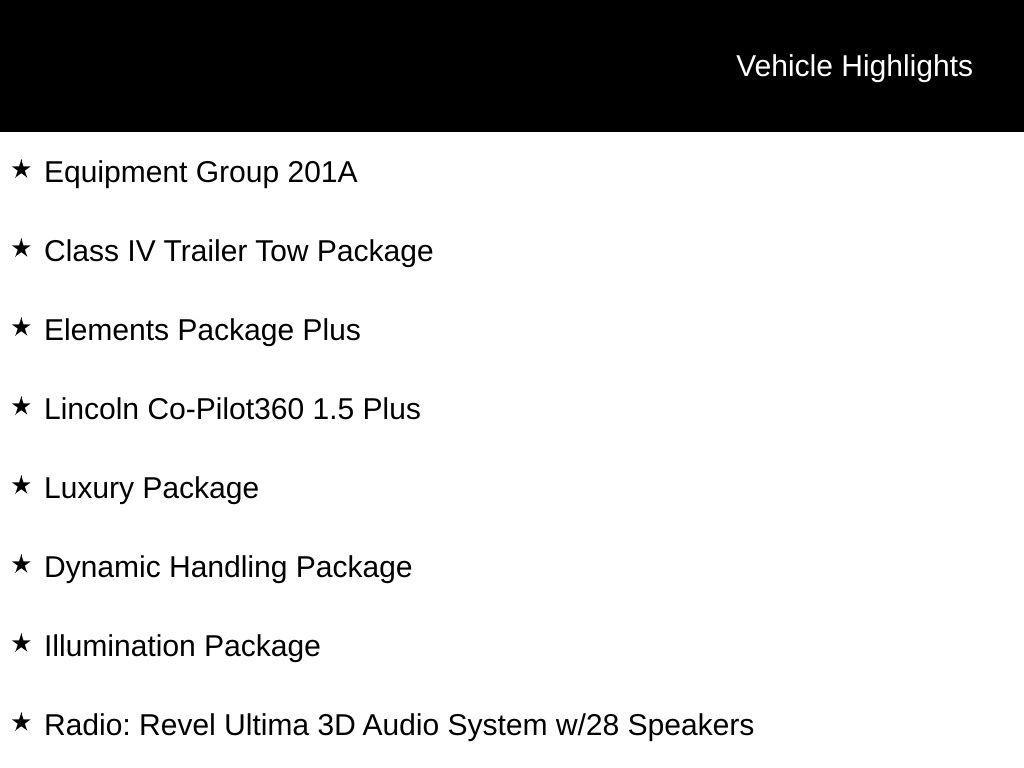 used 2023 Lincoln Aviator car, priced at $48,900