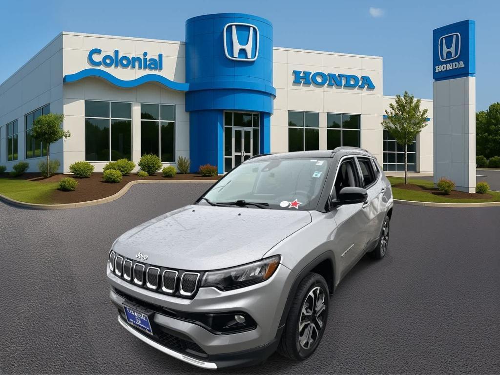 used 2022 Jeep Compass car, priced at $23,999