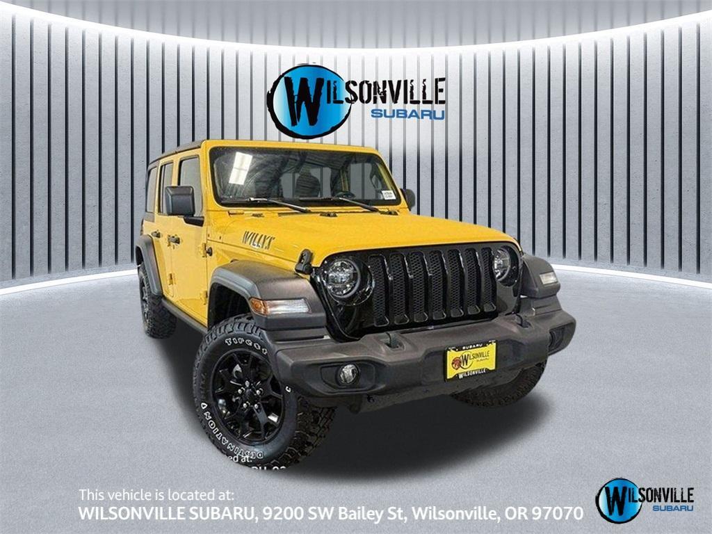 used 2020 Jeep Wrangler Unlimited car, priced at $24,997