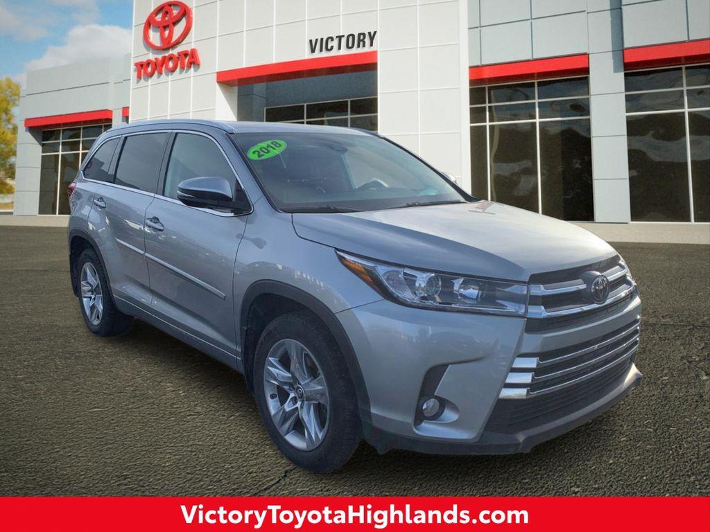 used 2018 Toyota Highlander car, priced at $27,700