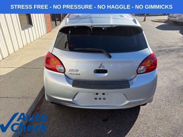 used 2015 Mitsubishi Mirage car, priced at $5,200