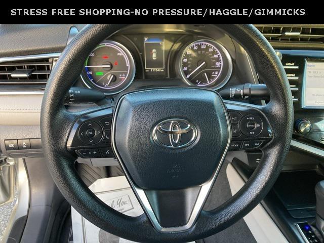 used 2018 Toyota Camry Hybrid car, priced at $16,268