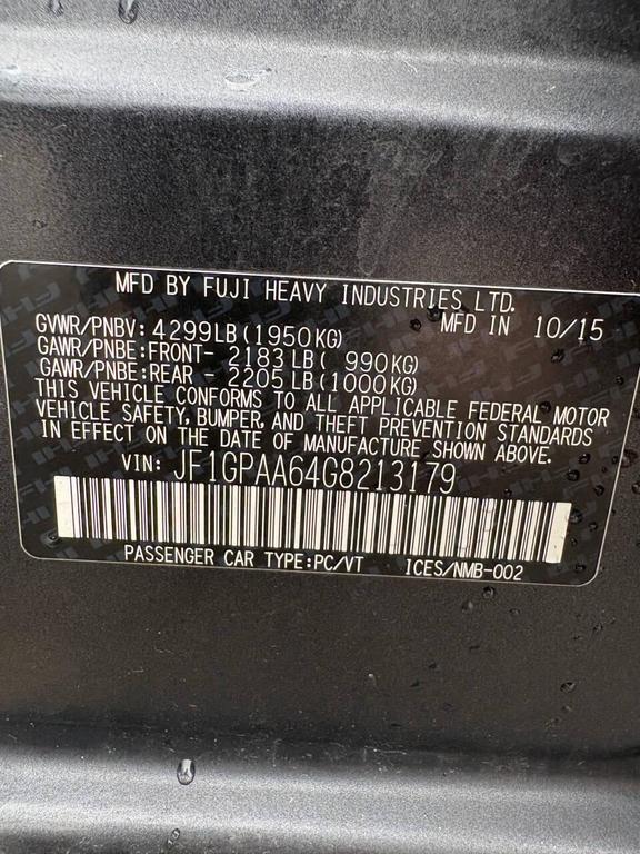 used 2016 Subaru Impreza car, priced at $6,997