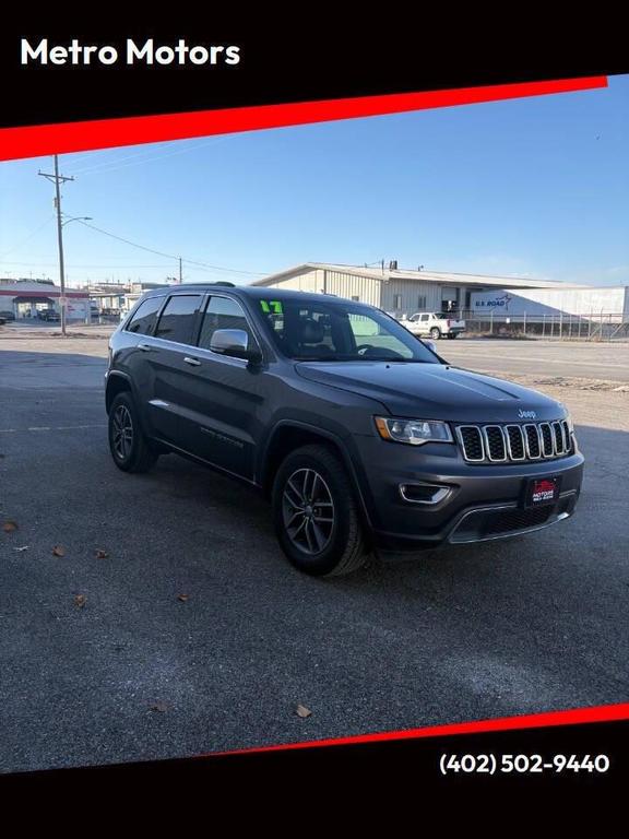 used 2017 Jeep Grand Cherokee car, priced at $13,997