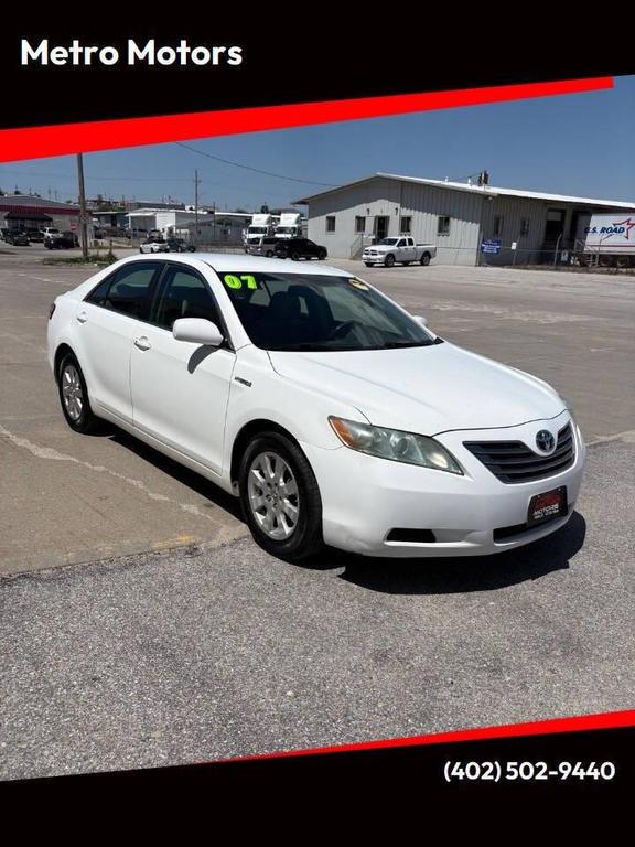 used 2007 Toyota Camry Hybrid car, priced at $6,999