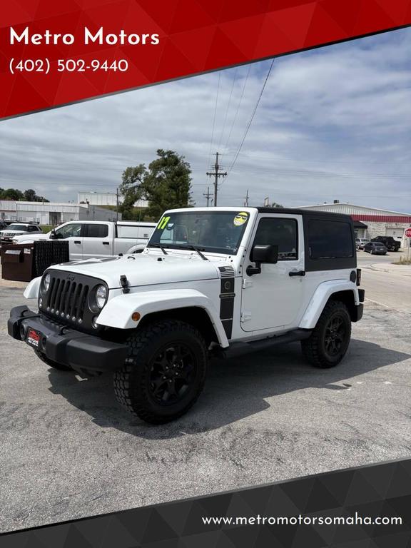 used 2017 Jeep Wrangler car, priced at $16,911