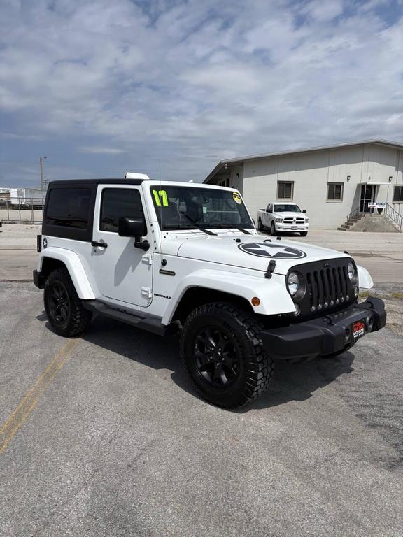 used 2017 Jeep Wrangler car, priced at $16,911