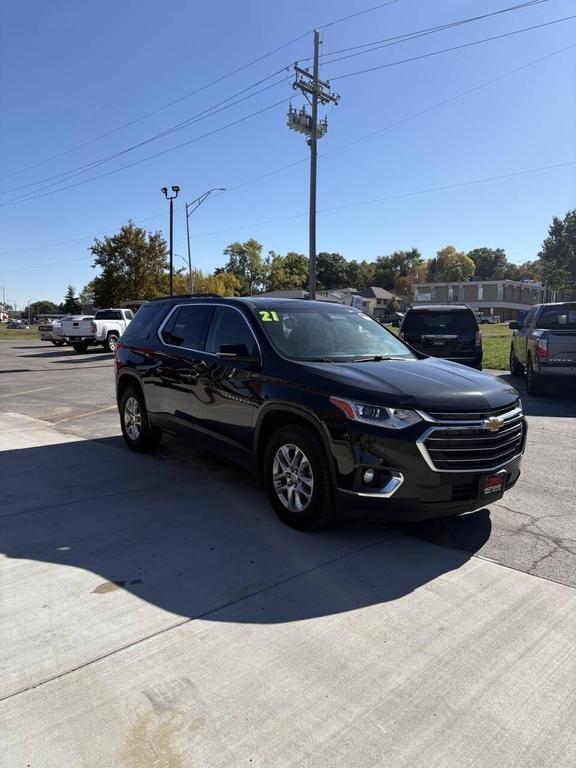 used 2021 Chevrolet Traverse car, priced at $18,811