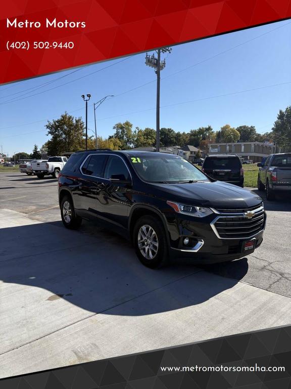 used 2021 Chevrolet Traverse car, priced at $18,811