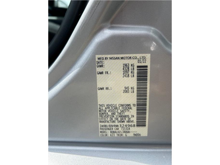 used 2022 Nissan Altima car, priced at $19,987