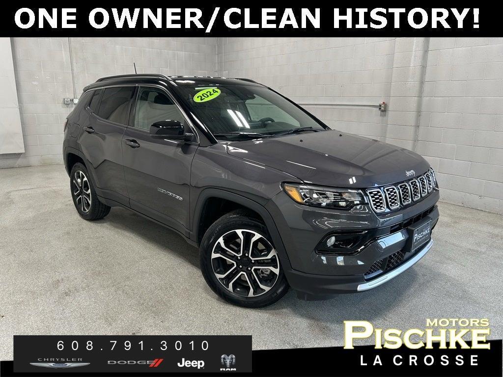 used 2024 Jeep Compass car, priced at $26,997