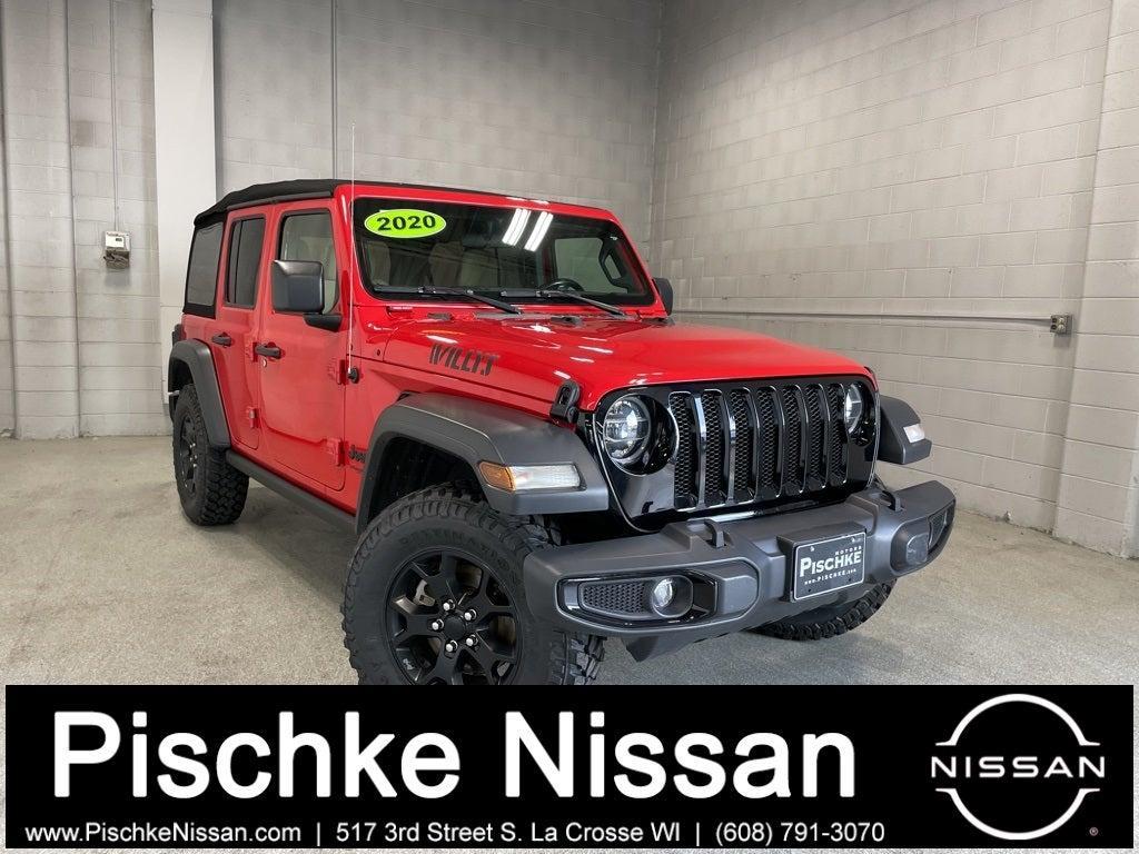 used 2020 Jeep Wrangler Unlimited car, priced at $25,790