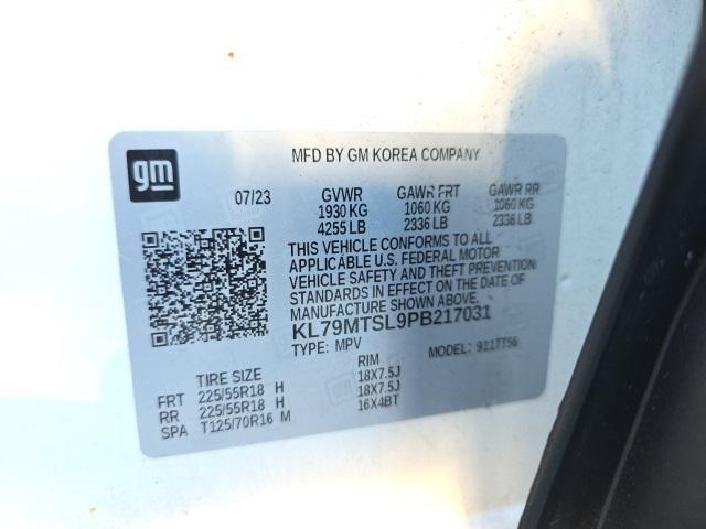 used 2023 Chevrolet TrailBlazer car, priced at $23,500