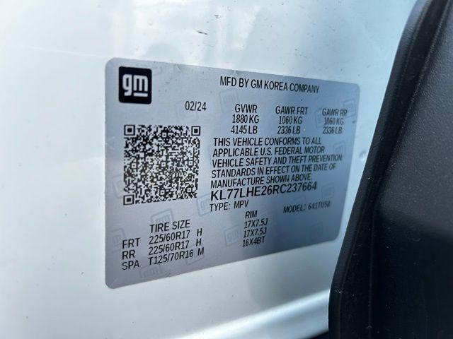 used 2024 Chevrolet Trax car, priced at $21,900