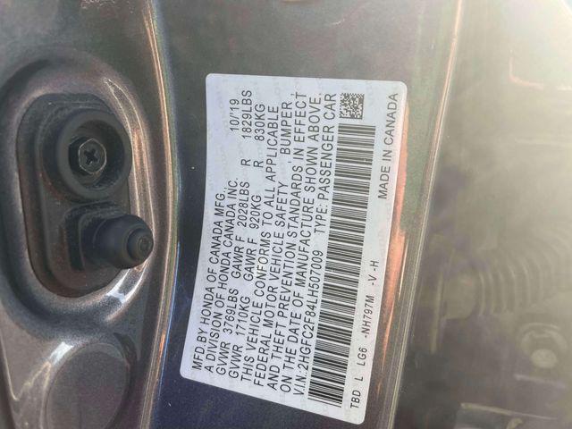 used 2020 Honda Civic car, priced at $20,900