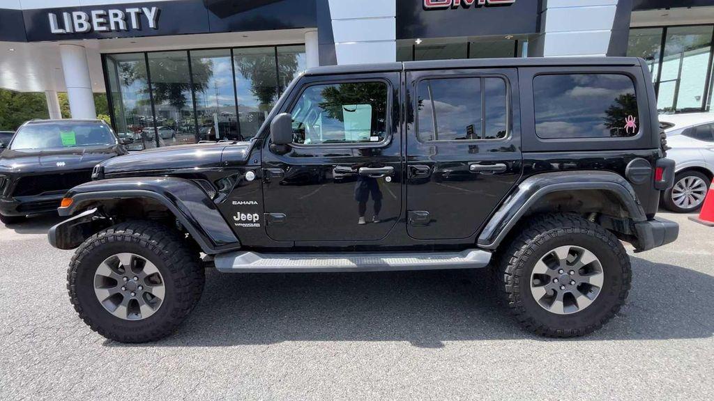 used 2020 Jeep Wrangler Unlimited car, priced at $18,723