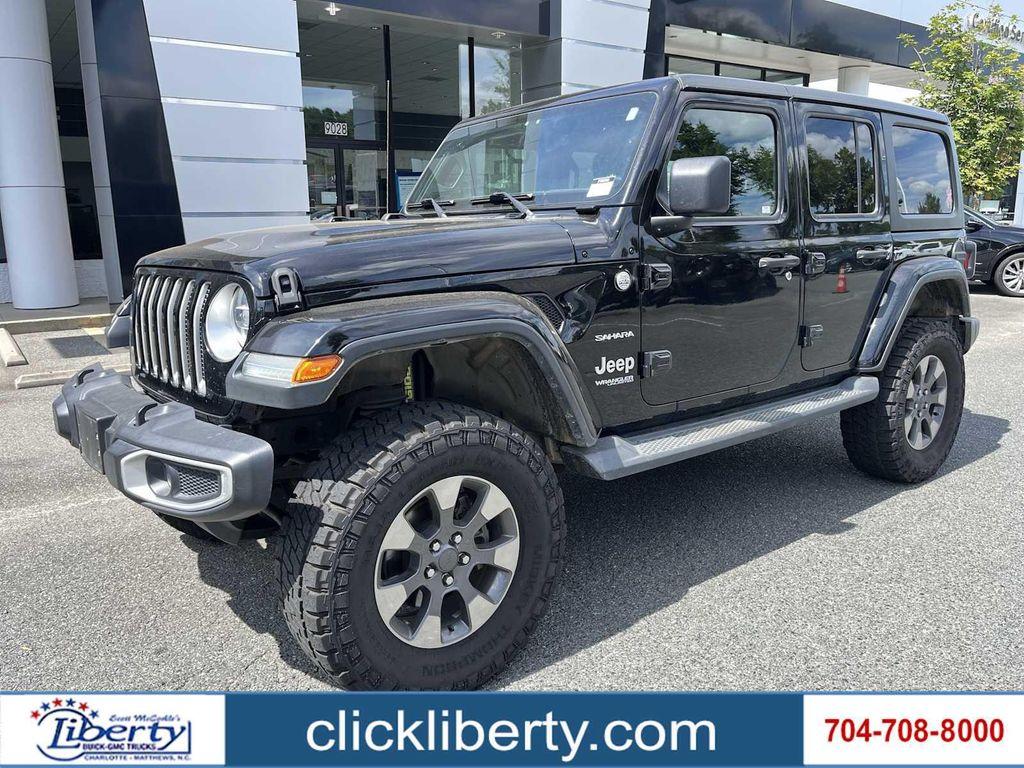 used 2020 Jeep Wrangler Unlimited car, priced at $20,888