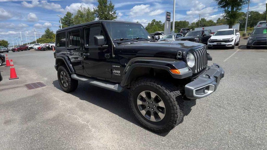 used 2020 Jeep Wrangler Unlimited car, priced at $18,723