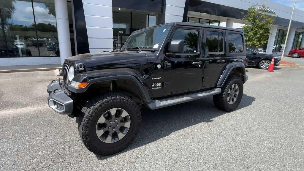used 2020 Jeep Wrangler Unlimited car, priced at $18,723