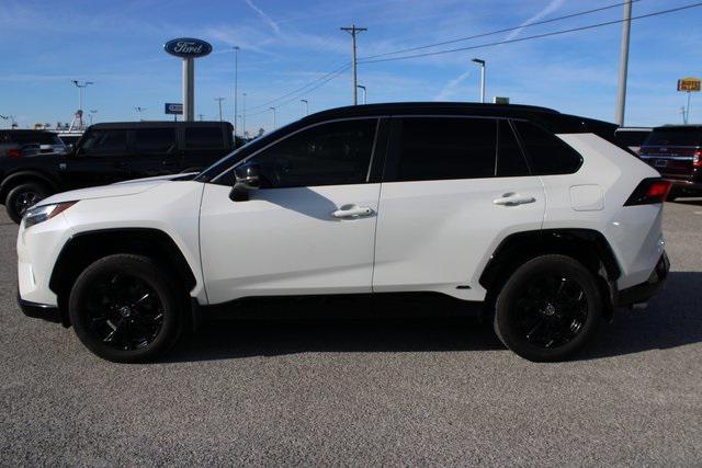 used 2022 Toyota RAV4 Hybrid car, priced at $23,125