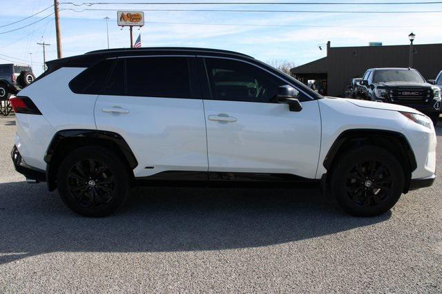 used 2022 Toyota RAV4 Hybrid car, priced at $23,125