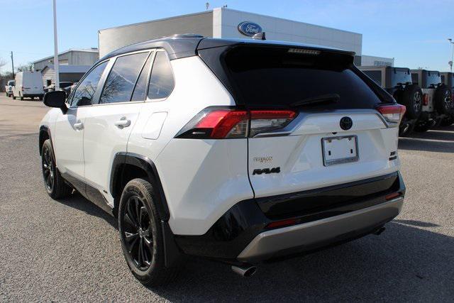 used 2022 Toyota RAV4 Hybrid car, priced at $23,125