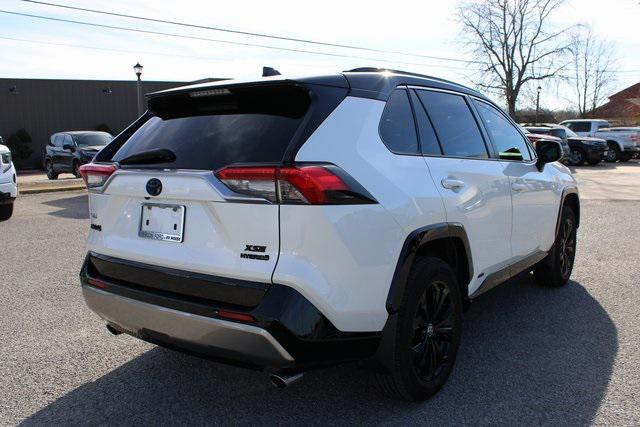 used 2022 Toyota RAV4 Hybrid car, priced at $23,125