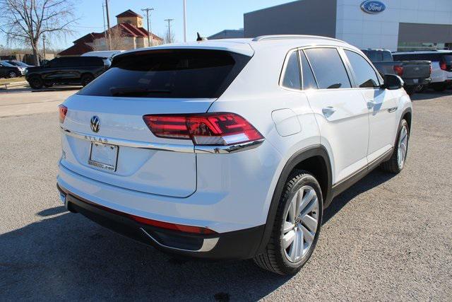 used 2021 Volkswagen Atlas Cross Sport car, priced at $20,746