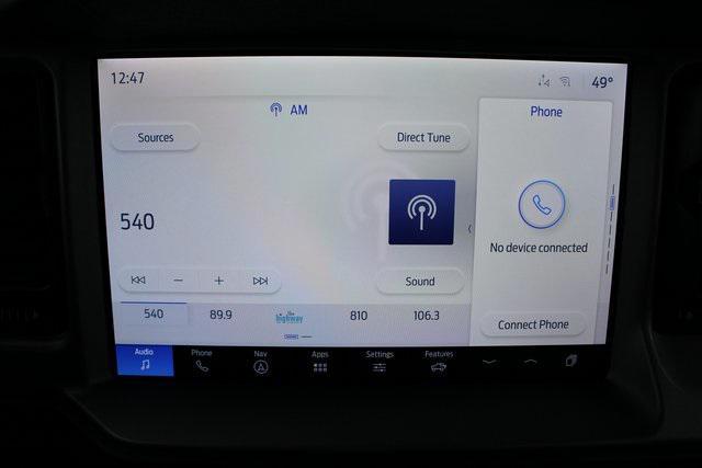 new 2025 Ford Bronco car, priced at $47,155