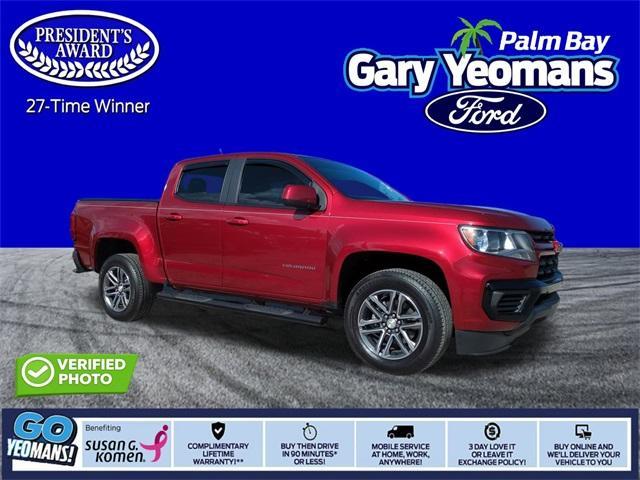 used 2021 Chevrolet Colorado car, priced at $18,662