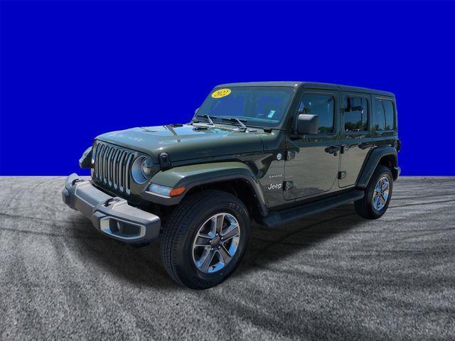used 2022 Jeep Wrangler Unlimited car, priced at $29,567