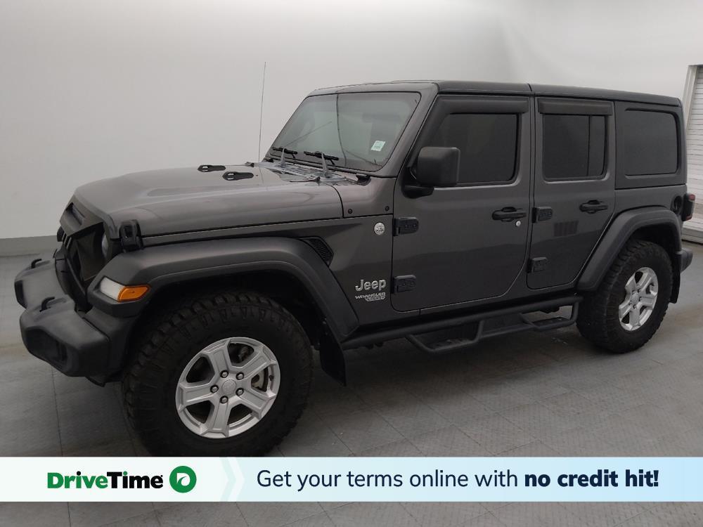 used 2021 Jeep Wrangler Unlimited car, priced at $19,695