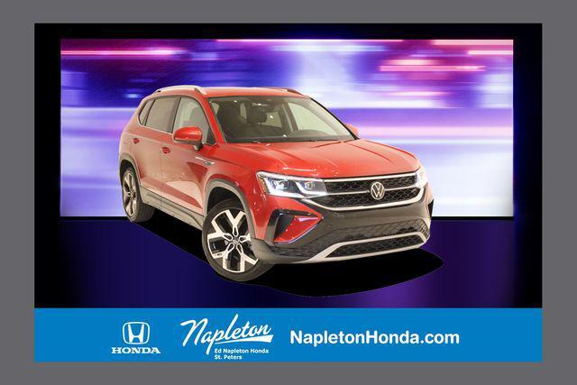 used 2023 Volkswagen Taos car, priced at $25,200