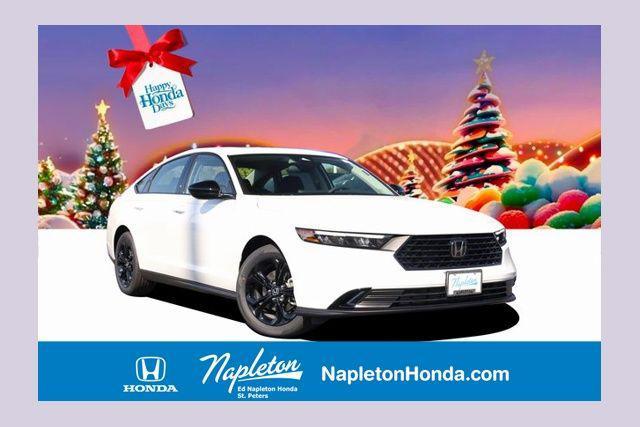 new 2025 Honda Accord car, priced at $29,210