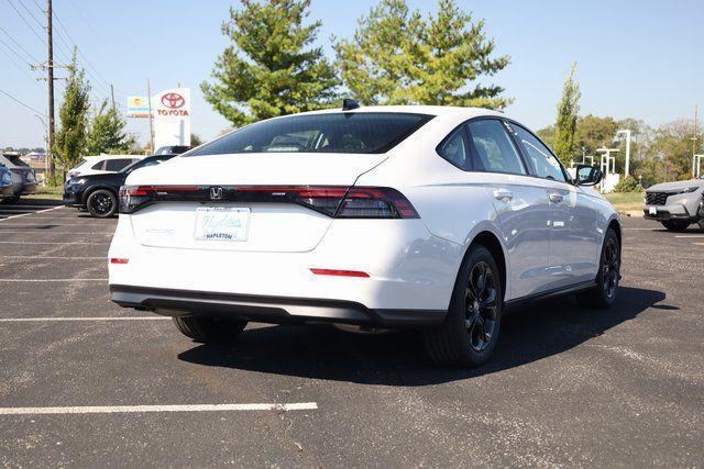 new 2025 Honda Accord car, priced at $29,210