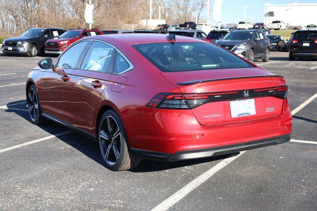 new 2025 Honda Accord Hybrid car, priced at $34,055