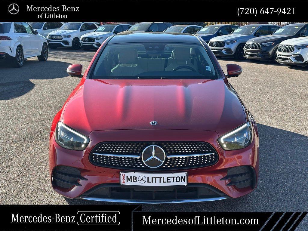 used 2021 Mercedes-Benz E-Class car, priced at $27,655