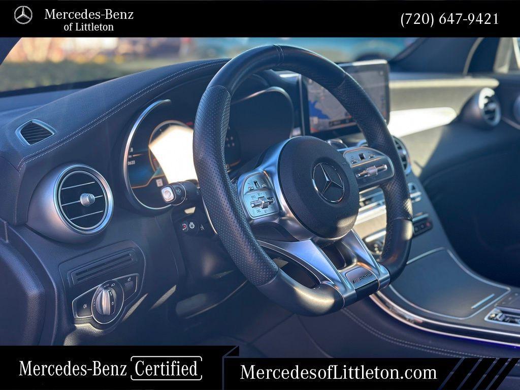 used 2021 Mercedes-Benz AMG GLC 43 car, priced at $39,740