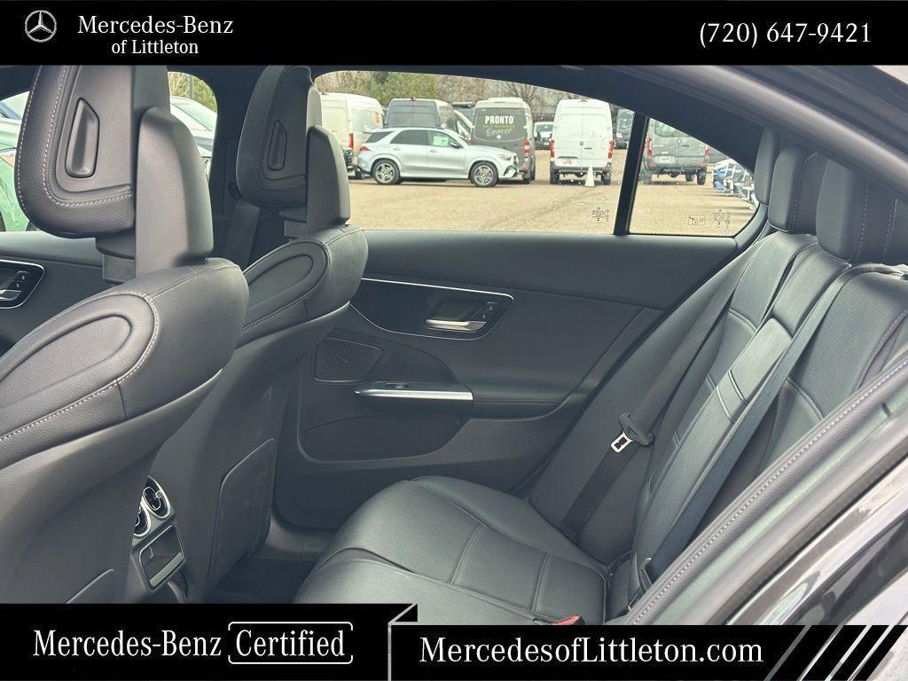 used 2025 Mercedes-Benz C-Class car, priced at $45,385