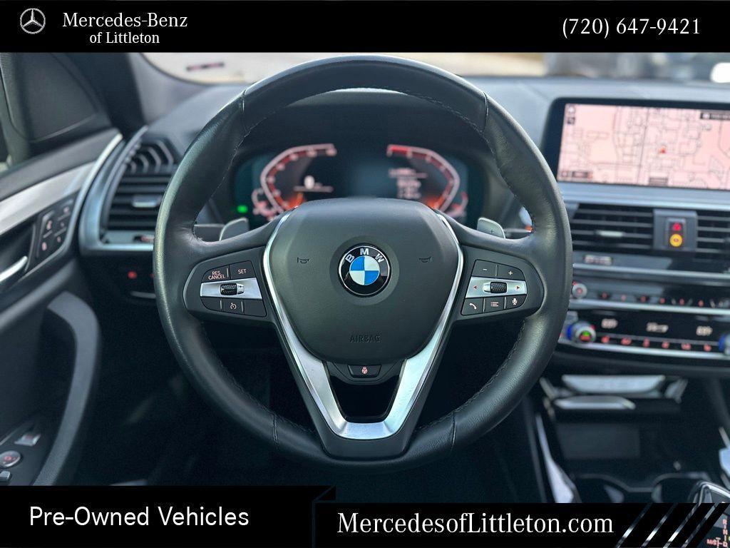 used 2021 BMW X3 car, priced at $23,537